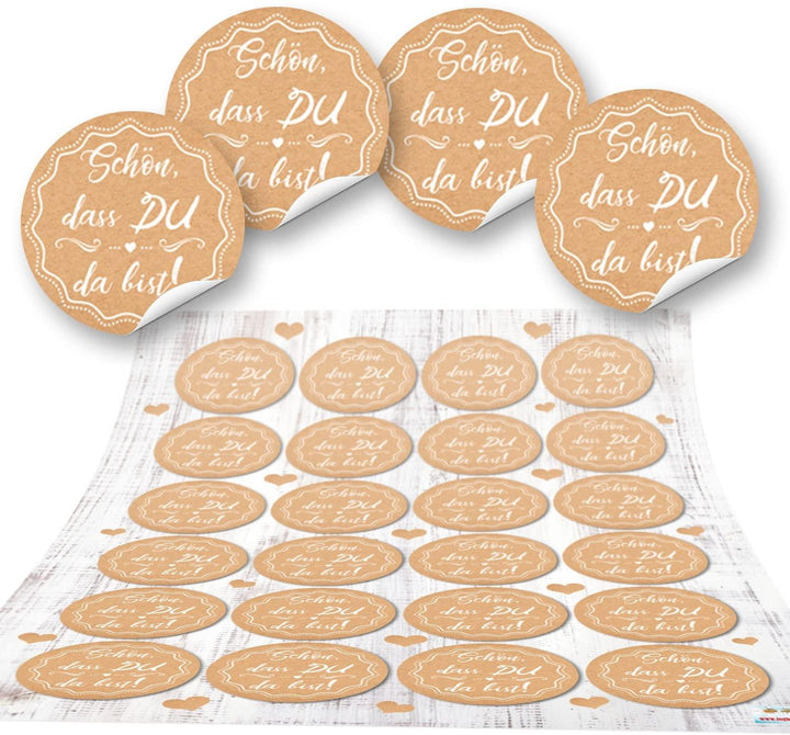 10 kleine Boxen Geschenkschachteln blau türkis REGENBOGEN-FISCHE Holz Optik weiß 14,5 x 10,5 cm ca. 3 cm + 24 runde Aufkleber - Verpackung Kinder Kommunion Geburtstag Taufe