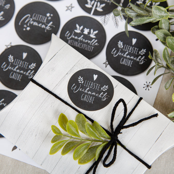 10 Stück kleine Geschenkboxen Geschenkschachtel in weißer Holz-Optik 14,5 x 10,5 + 3 cm als Verpackung für Gastgeschenke, Mitgebsel, give-aways, Kartons als Mini-Verpackung