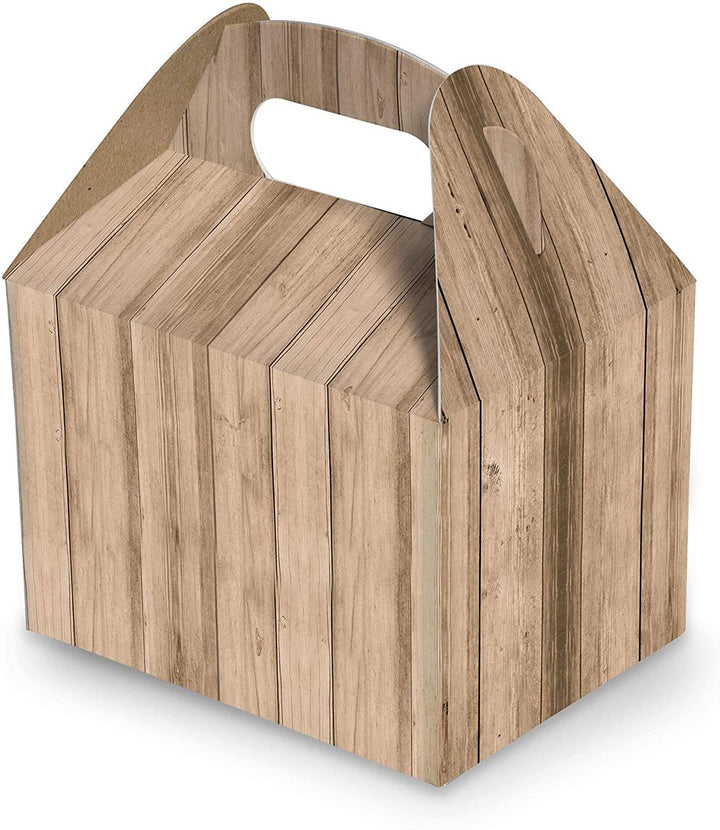 Logbuch-Verlag 10 Geschenkschachteln klein braun natur Geschenkbox Schachtel 18,5 x 12,5 x 12 cm Verpackung Geschenkverpackung Karton Lunchbox