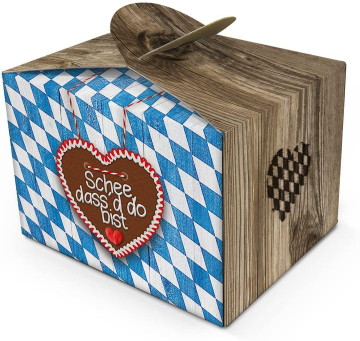 25 kleine BLAU TÜRKIS Geschenkschachtel maritim Geschenk-box mini-Kartons Faltschachtel Größe 8 x 6,5 x 5,5 cm Verpackung Tischdeko Gastgeschenk Mitgebsel give-away kleine Sachen + Dinge