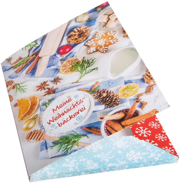 Logbuch-Verlag 48 Weihnachtsmann Nikolaus Aufkleber rund 4 cm - Geschenkaufkleber Weihnachten Nikolausgeschenk rot weiß beige für Kinder Kunden Mitarbeiter