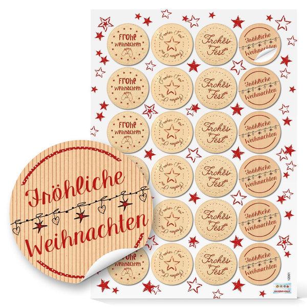 Vintage Briefpapier zu Weihnachten mit Rentier Hirsch Motiv beidseitig bedruckt DIN A4 50 Blatt