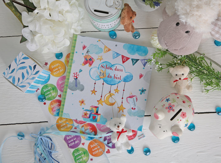 Deko Set zum Aufhängen - Fische + Türschild + Anker Anhänger