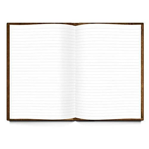 Vintage Notizbücher SET 4 leere Bücher DIN A4 + A5 - blanko + liniert - Tagebuch Notizbuch ohne Vorgaben zum Selbstgestalten Weltkarte Globus - Foto 3