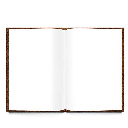 3 XXL Notizbücher DIN A4 Blanko + liniert - leere Bücher Vintage Nostalgie Look als Geschenk Tagebuch Skizzenbuch Malbuch Ideenbuch - Foto 7