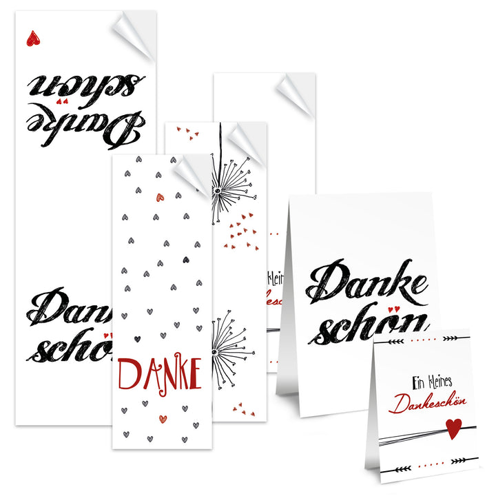 Logbuch-Verlag 10 Frohe Ostern Aufkleber Osterhase Osterdeko Osteretiketten Osteraufkleber 7,2 x 21 cm Verpackung Kindergeschenke beschriftbar Geschenkaufkleber grün rot weiß braun