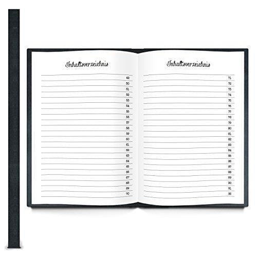 Rezeptbücher SET - DIY Kochbuch zum Selbst Schreiben DIN A4 + A5 - Geschenkbuch Geschenkset für Hobbyköche - eigene Rezepte aufschreiben - Foto 6