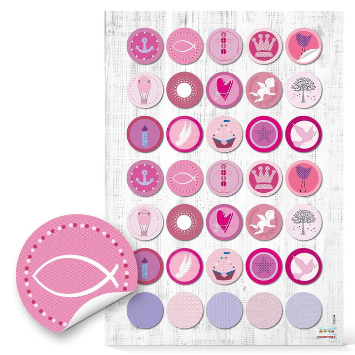 10 Stück Aufkleber rose weiß pastell-farben NUR FÜR DICH Sticker 5 x 14,8 cm Verpackung Papiertüten Geschenktüten zukleben Deko Geschenkaufkleber Geschenke verpacken Etiketten selbstklebend basteln