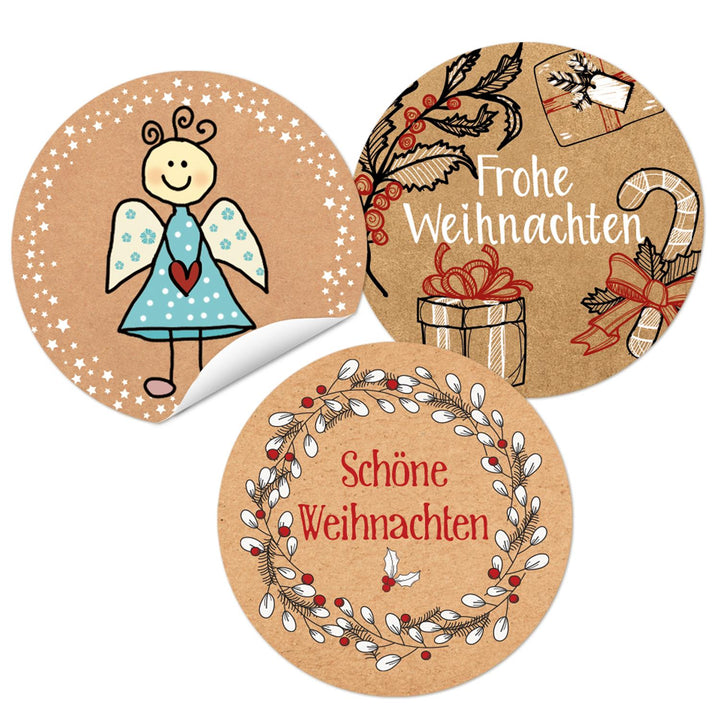 Edle runde Dose aus rostfreiem Stahl + Alu - silberfarbene Giraffe - doppelwandiger Behälter