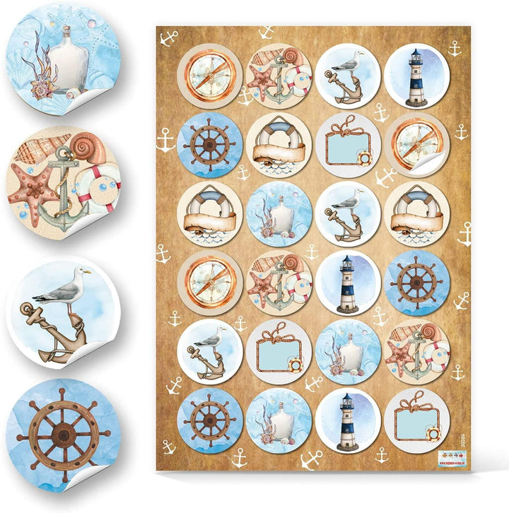 24 Sprücheaufkleber + 24 Weihnachtsaufkleber + 24 Herzaufkleber gold schwarz weiß
