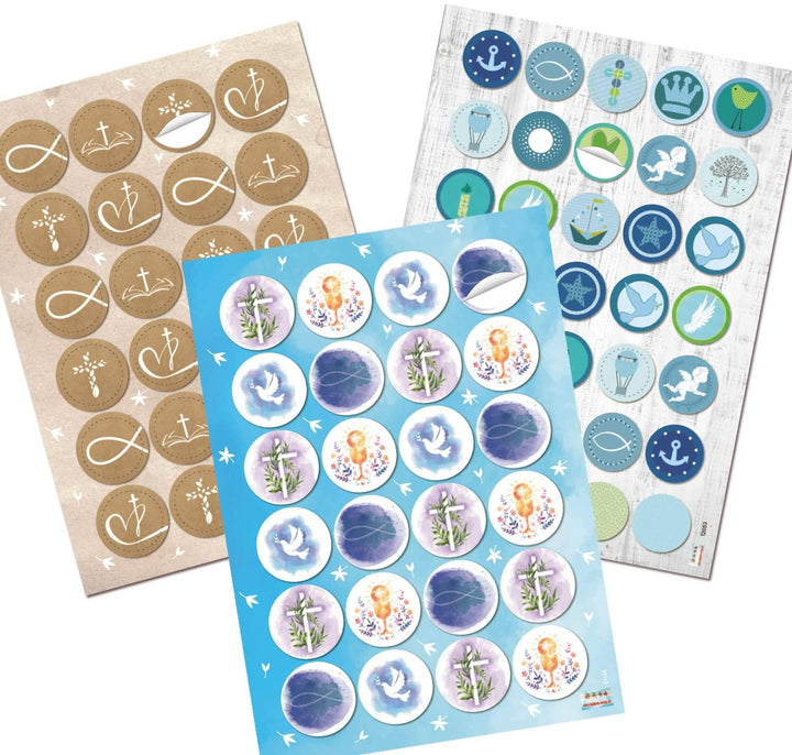 24 kleine Sprüche Karten Motivationskarten braun bunt 8,5 x 5,5 cm