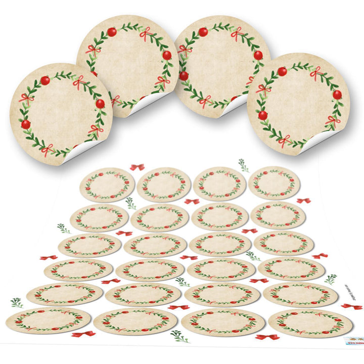 Logbuch-Verlag 24 Mitgebseltüten braun + Holzklammern + SCHÖN DASS DU DA BIST Aufkleber blau türkis - Gastgeschenk Give-Away Taufe Kommunion
