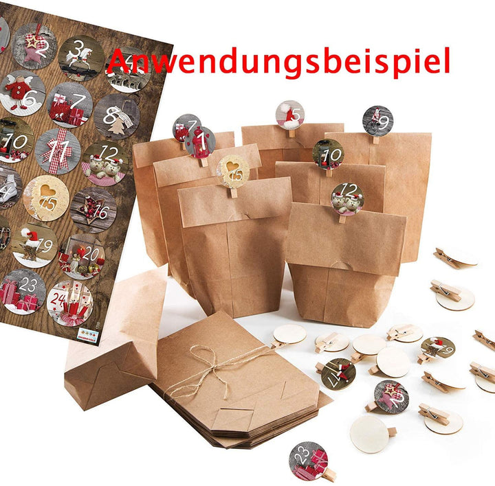 2 x 3 Holzsterne natur Sterne Weihnachtsanhänger Anhänger Weihnachten Holz braun natürlich Baumschmuck Christbaumanhänger