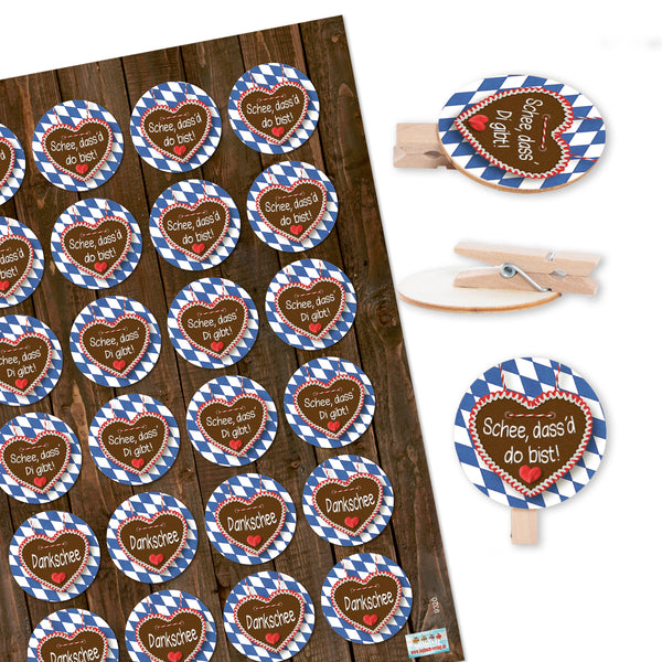 5 kleine braune Ostertüten 18 x 22 x 8 cm mit Holz Osterhase Osteranhänger in türkis blau Geschenktüten Verpackung zu Ostern für Kinder mit Osterdeko Aufhänger bio natürlich Papiertüten mit Deko