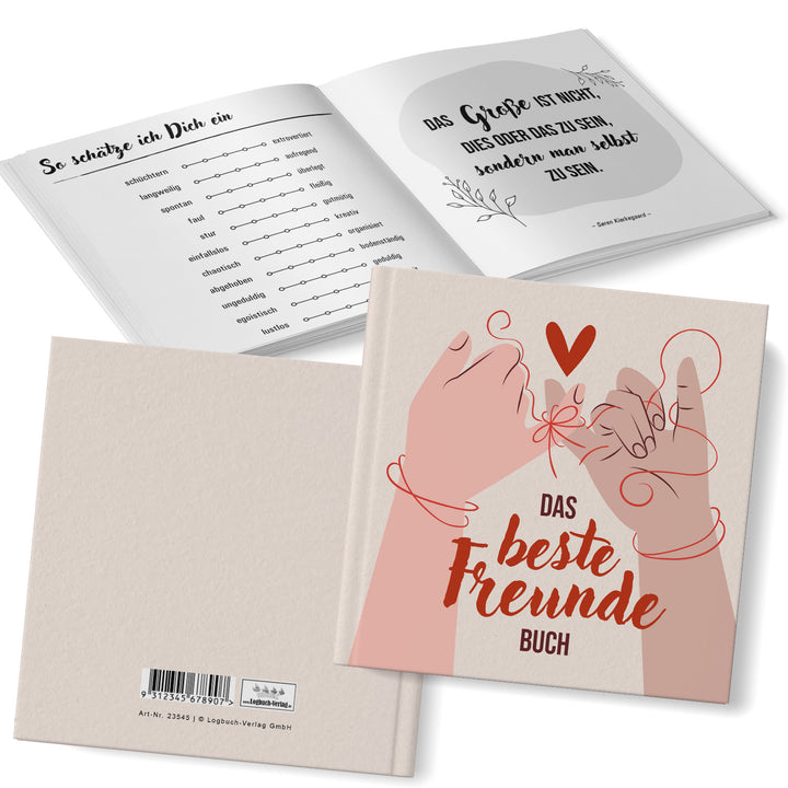 Beste Freundin Geschenk Buch zum Ausfüllen Freundebuch für Erwachsene - Foto 1