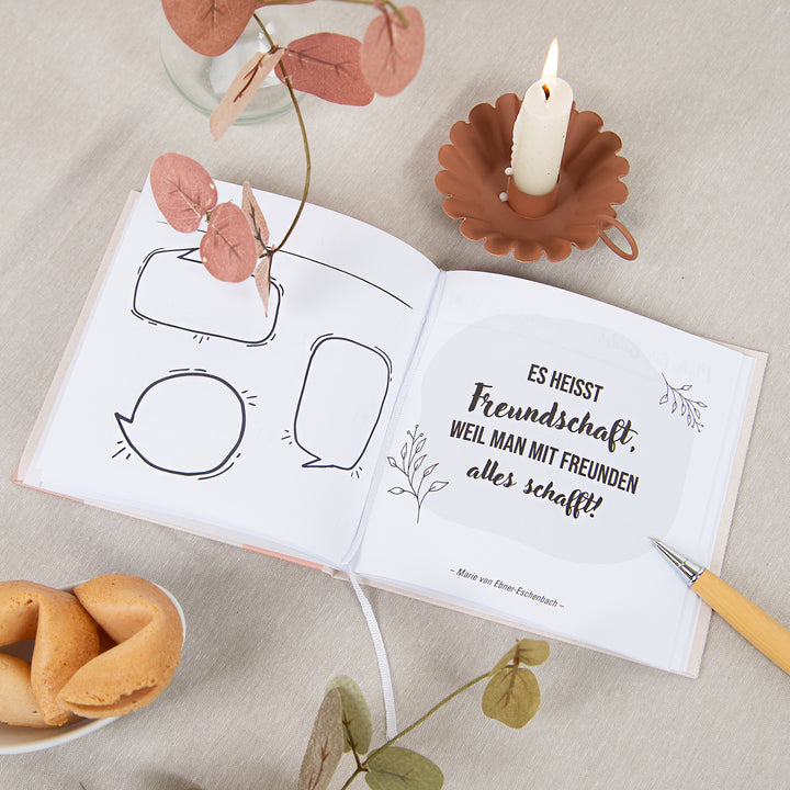 Beste Freundin Geschenk Buch zum Ausfüllen Freundebuch für Erwachsene - Foto 3