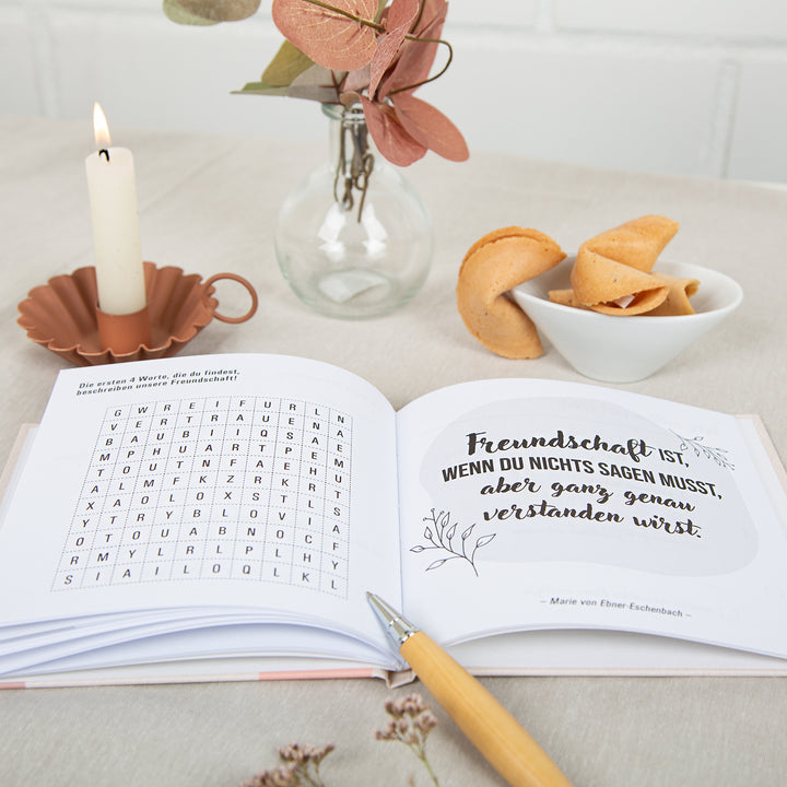 Beste Freundin Geschenk Buch zum Ausfüllen Freundebuch für Erwachsene - Foto 4