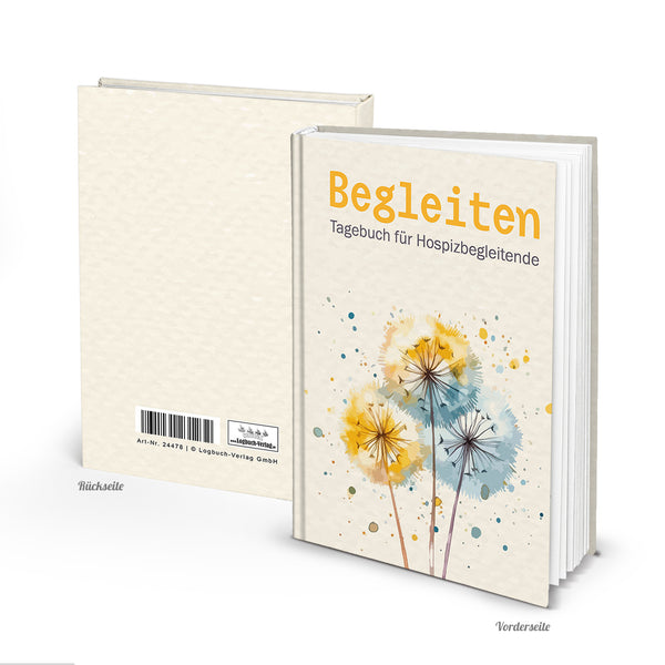 Hospiztagebuch zum Ausfüllen - Reflexionstagebuch für Hospizbegleiter DIN A5 - Foto 1