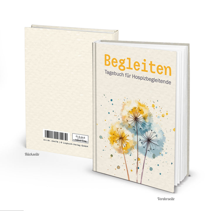 Hospiztagebuch zum Ausfüllen - Reflexionstagebuch für Hospizbegleiter DIN A5 - Foto 1