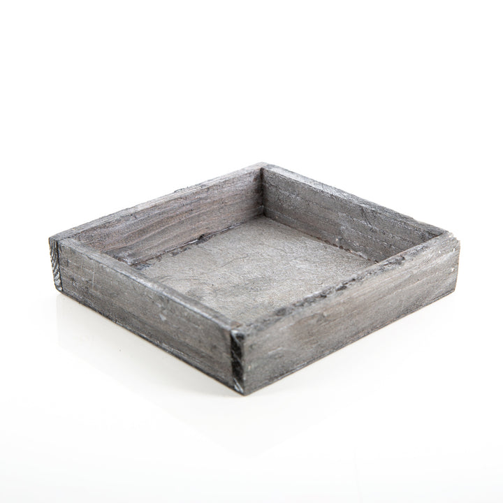 Herz Deko 12 kleine Metallherzen Anhänger grau weiß 4 cm
