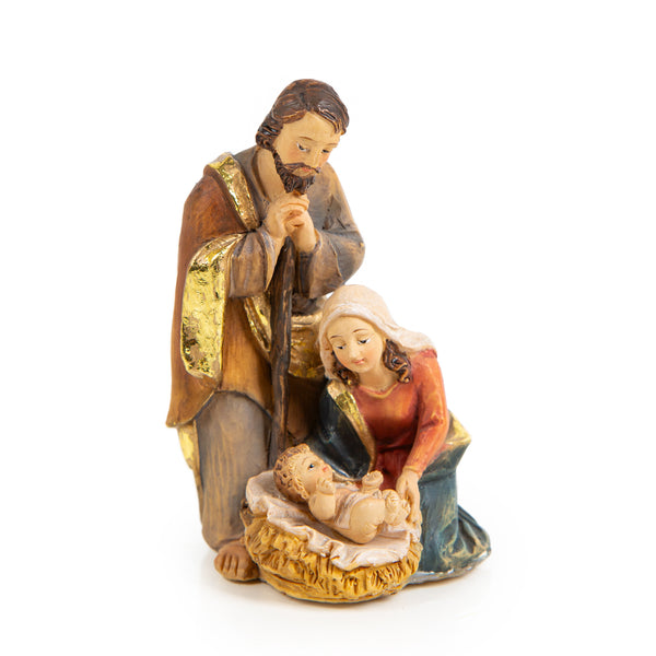 Weihnachtskrippe 12-TLG. Krippenfiguren Set 7 cm Weihnachtsdeko