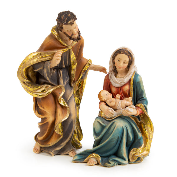 Weihnachtskrippe Heilige Familie - Maria Josef Jesus 19,5 cm