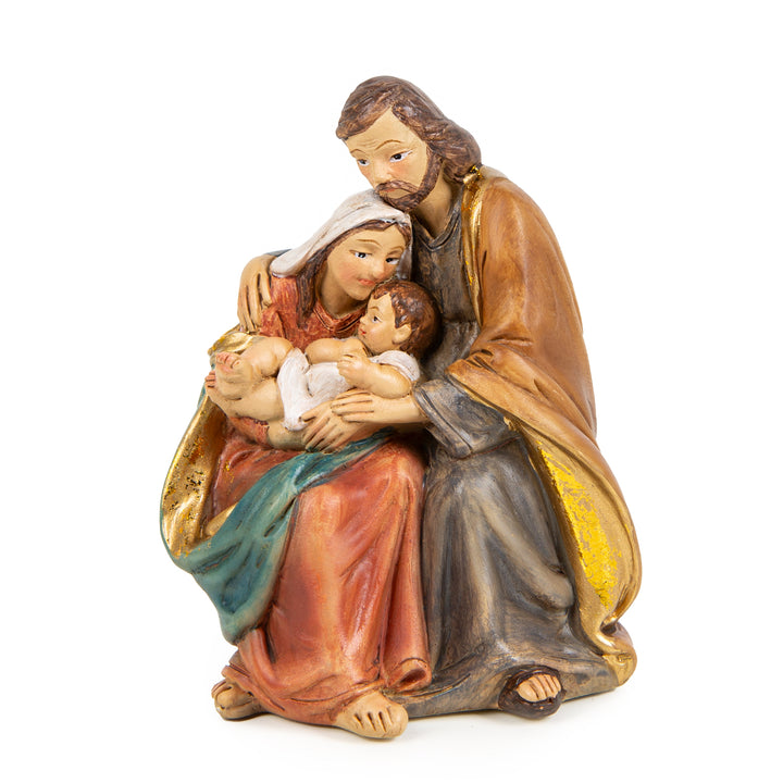 Kleine Krippe zum Hinstellen - Weihnachtskrippe Heilige Familie 10 cm - Foto 1