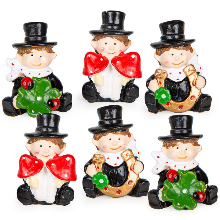 4 Weihnachtsbaum Anhänger Christbaumschmuck Tannenbaum braun 10 cm