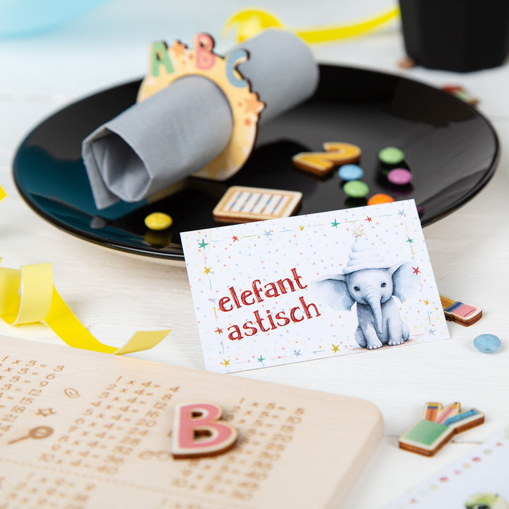 38 Affirmationskarten für Kinder - bunte Tiere - Belohnungssystem für Kinder - Foto 5