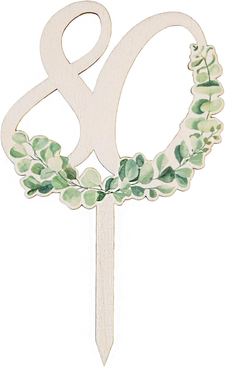 Glückwunsch Cake Topper Tortendeko Holzstecker