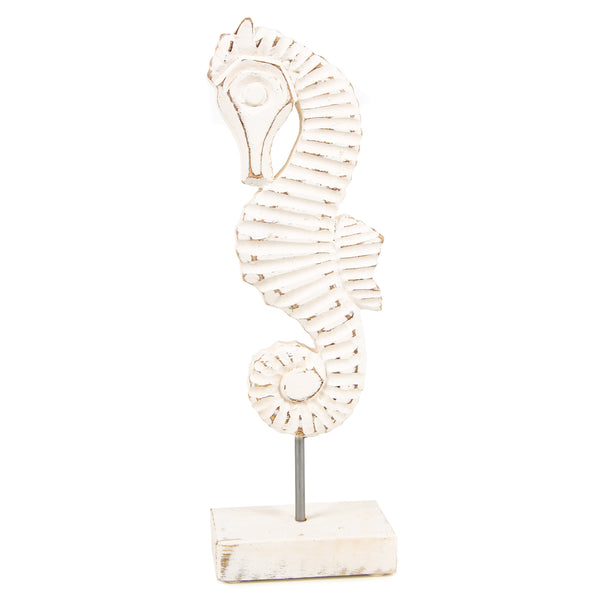 2 Fische aus Holz mit Schnur zum Aufhängen 10 x 5 cm türkis grün blau