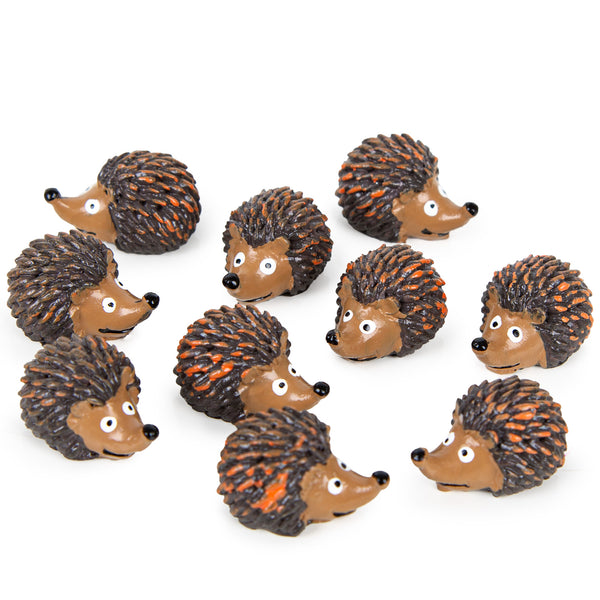 Logbuch-Verlag 4 kleine goldene Osterhasen Ostern Deko Mini Geschenk für Kunden, Kollegen &amp; Mitarbeiter Osterdekoration 5 cm