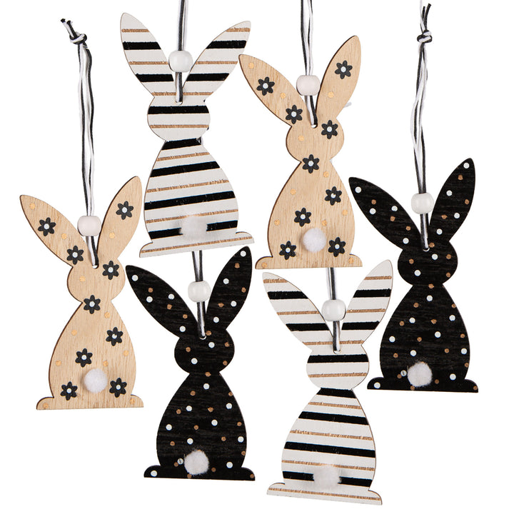 4 Mini Deko Schafe 3,5 cm Schäfchen kleines Geschenk