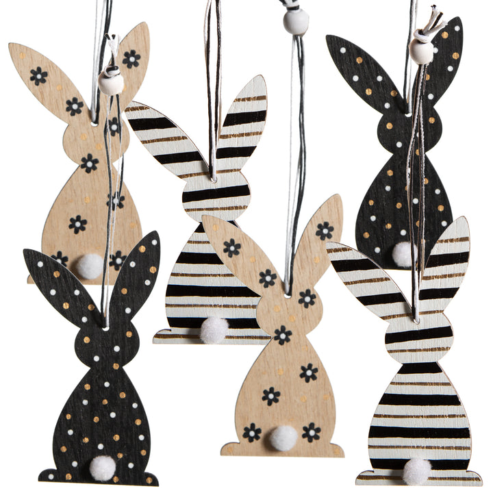 4 Mini Deko Schafe 3,5 cm Schäfchen kleines Geschenk