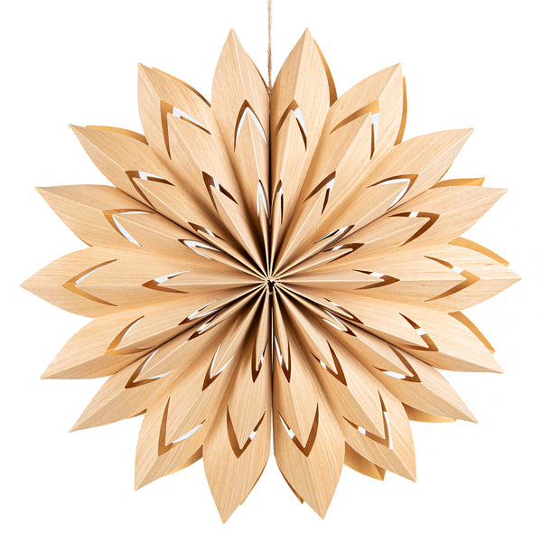 Papier Weihnachtsbaum Aufsteller Weihnachten hellgrün 18 cm