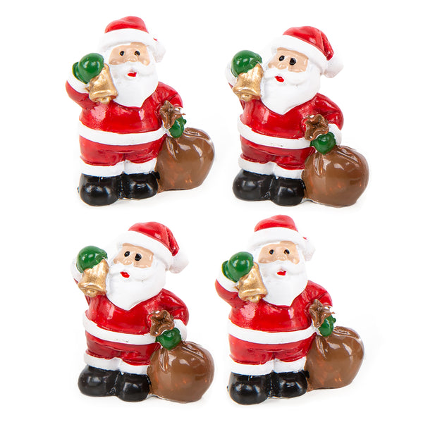 6 Weihnachtsanhänger Deko Set aus Metall weiß Gold 8,5 cm