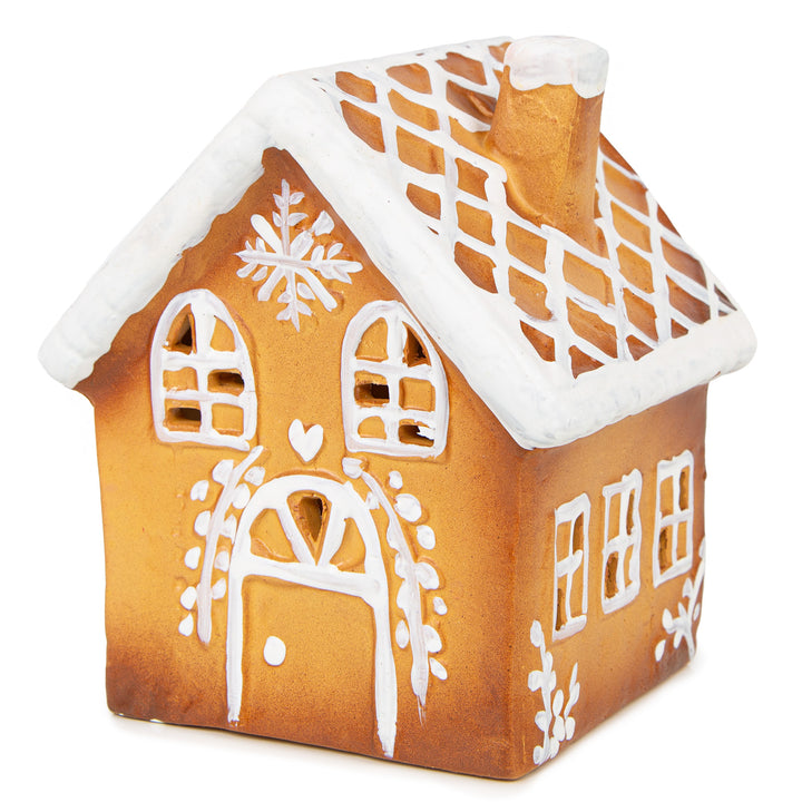 Logbuch-Verlag Großer Nikolaus als Figur 38 cm aus Porzellan rot Weihnachten Deko Geschenk