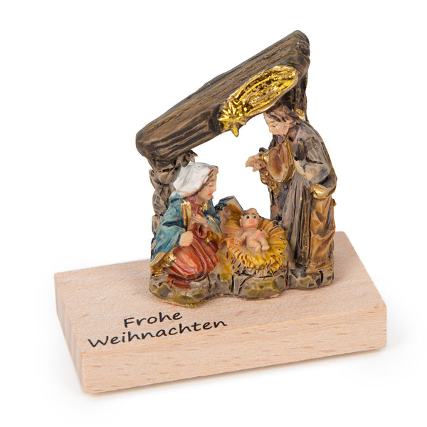 5 kleine Engel Geschenke Weihnachten für Kinder Kollegen Freunde 4 cm Figur mit Karte