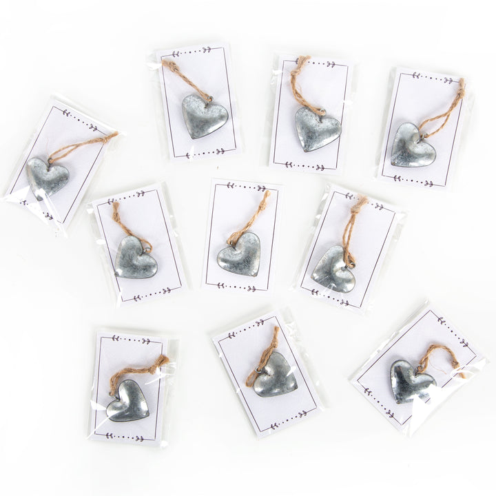 10 kleine Geschenke Herz + Karte Gastgeschenke Hochzeit - Foto 1