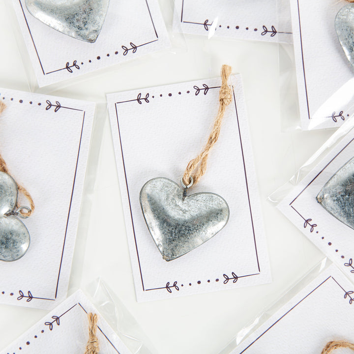 10 kleine Geschenke Herz + Karte Gastgeschenke Hochzeit - Foto 2