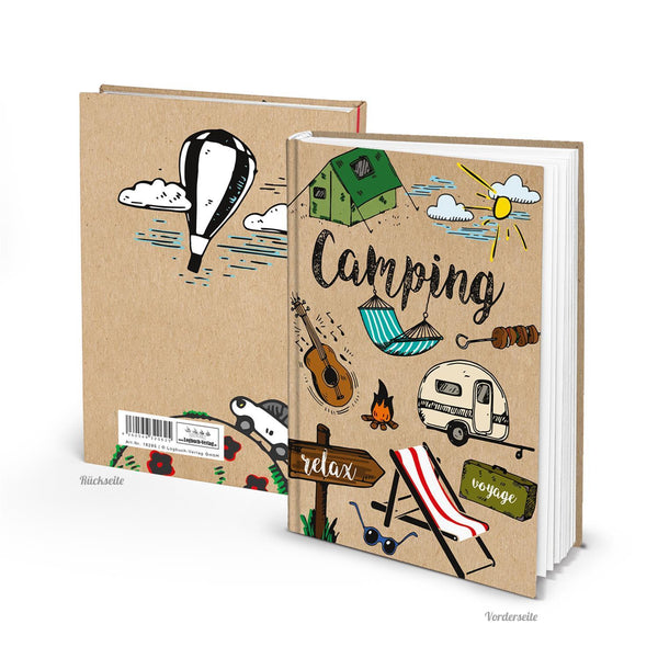 Camping Tagebuch DIN A5 – Reisetagebuch für Camper & Reisende –  Logbuch-Verlag