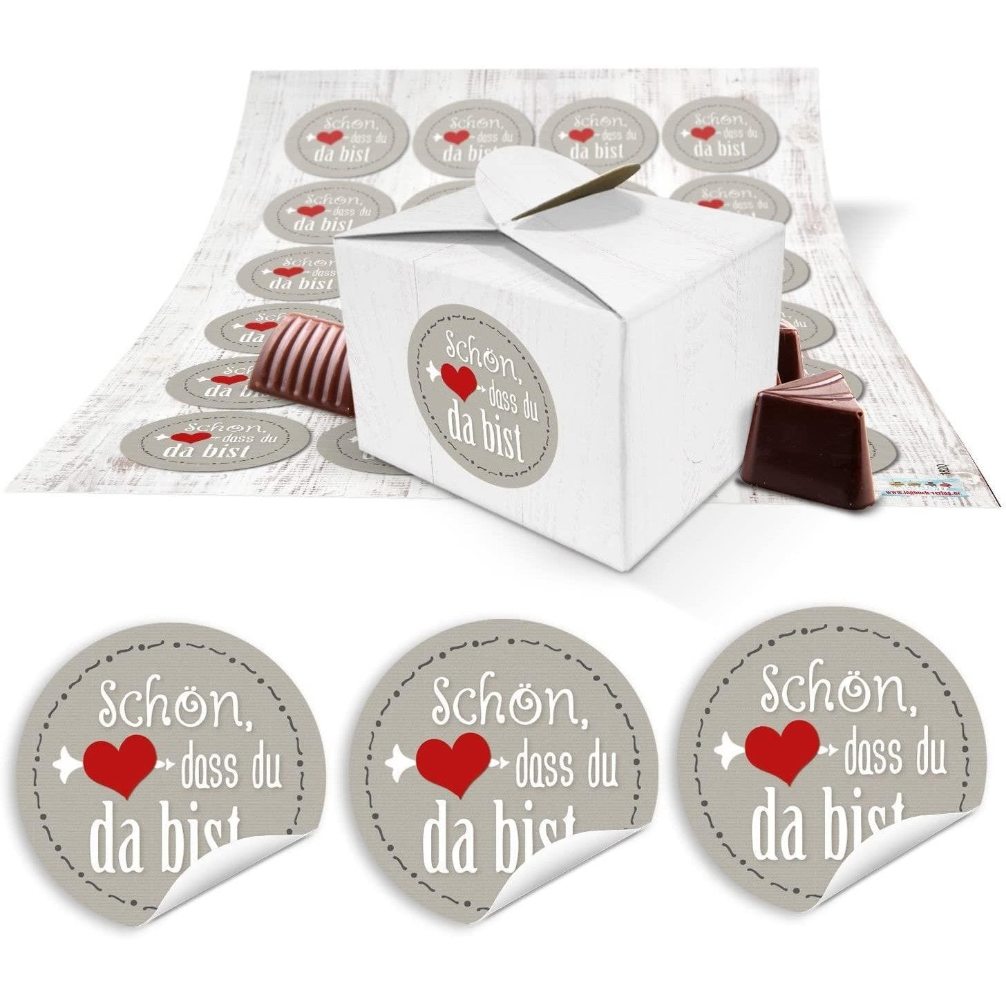 Schn Dass Du Da Bist Gastgeschenk