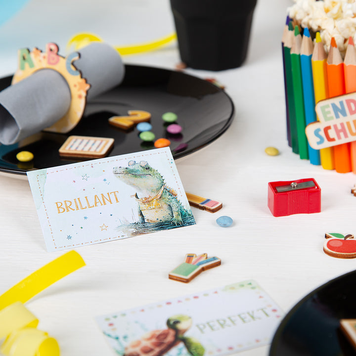 38 Affirmationskarten für Kinder - bunte Tiere - Belohnungssystem für Kinder - Foto 6