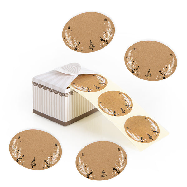 Weihnachtsbäume Set - 3 Tannenbäume aus Holz &amp; Filz grün natur