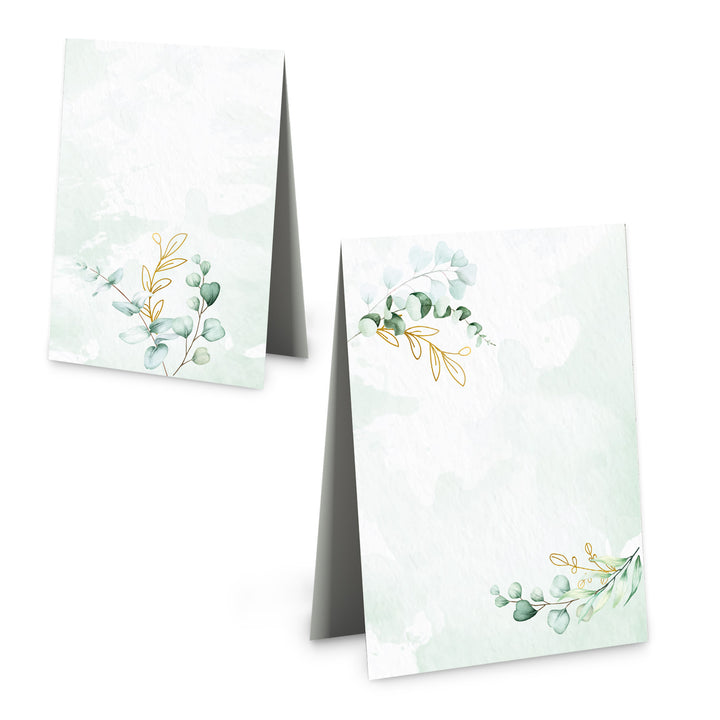 25 Platzkarten zum Beschriften Tischordnung Hochzeit beige rot floral 8,5 x 5,5 cm