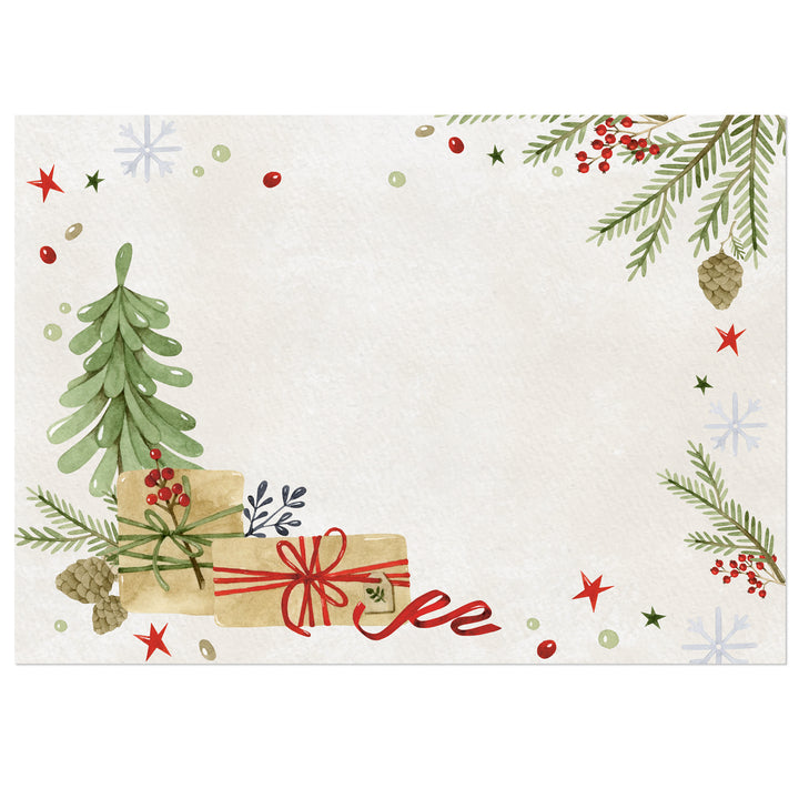 50 weihnachtliche Tischsets Platzsets aus Papier 42 x 30 cm - Foto 1